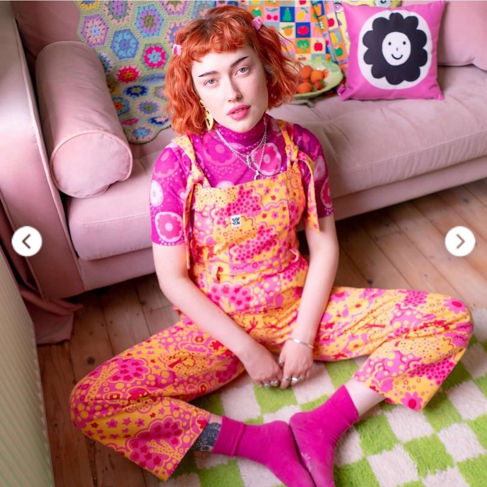 Never worn Lucy & Yak spinney dungarees